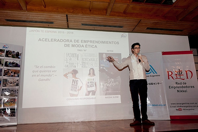 Víctor Barrionuevo expone sobre su emprendimiento
