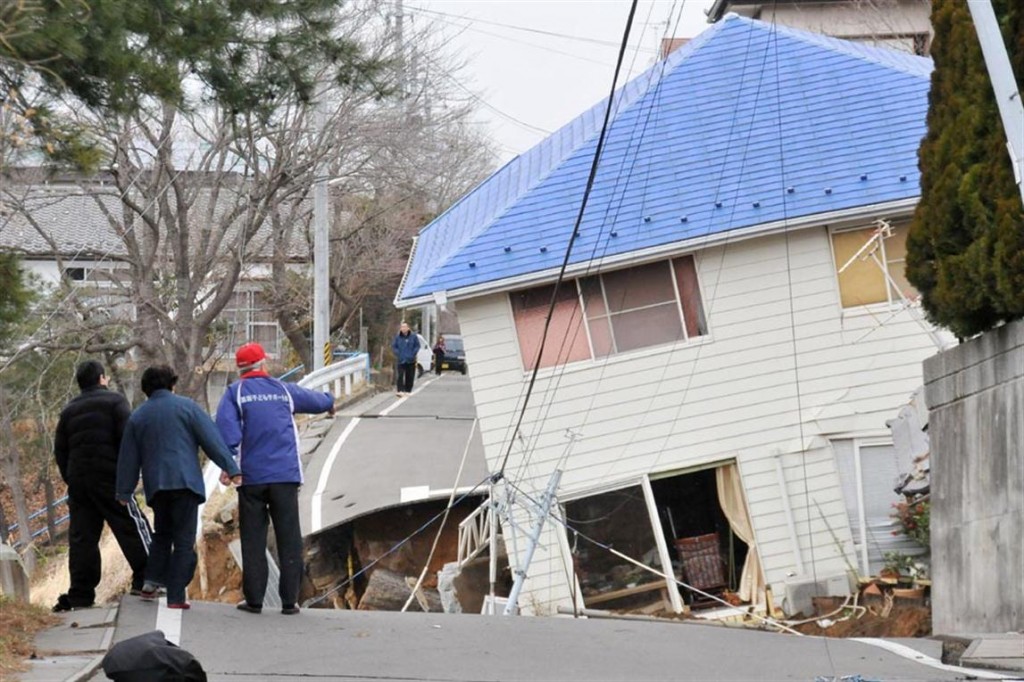 Daños por el terremoto en Japón - Créditos foto: La Nación