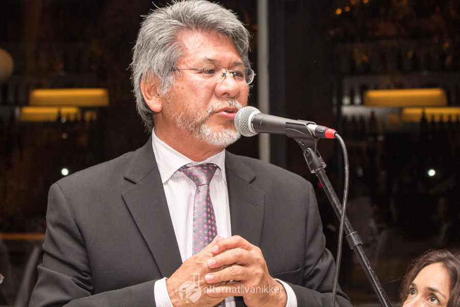 Presidente de la Asociación Japonesa en la Argentina, Sr. Alberto Onaha. Foto: tbo
