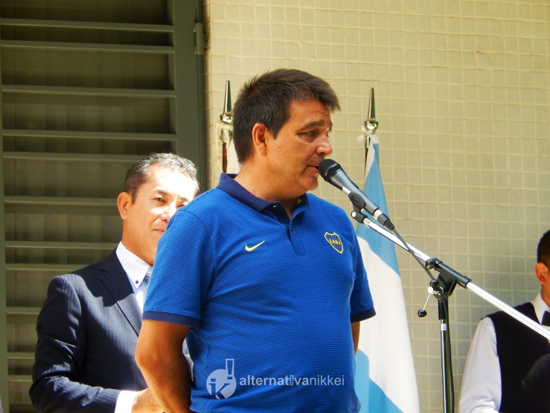 Coordinador responsable de las divisiones juveniles de Boca, Claudio Vivas. Foto: Nahuel Murru