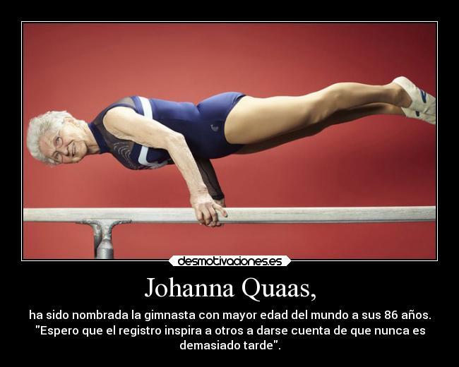 La gimnasta Johanna Quaas. Foto: desmotivaciones.es