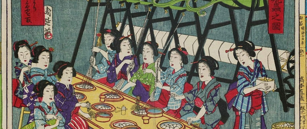 La fuerza de las mujeres (3ra. parte) 11-Mujeres hilando seda ANweb