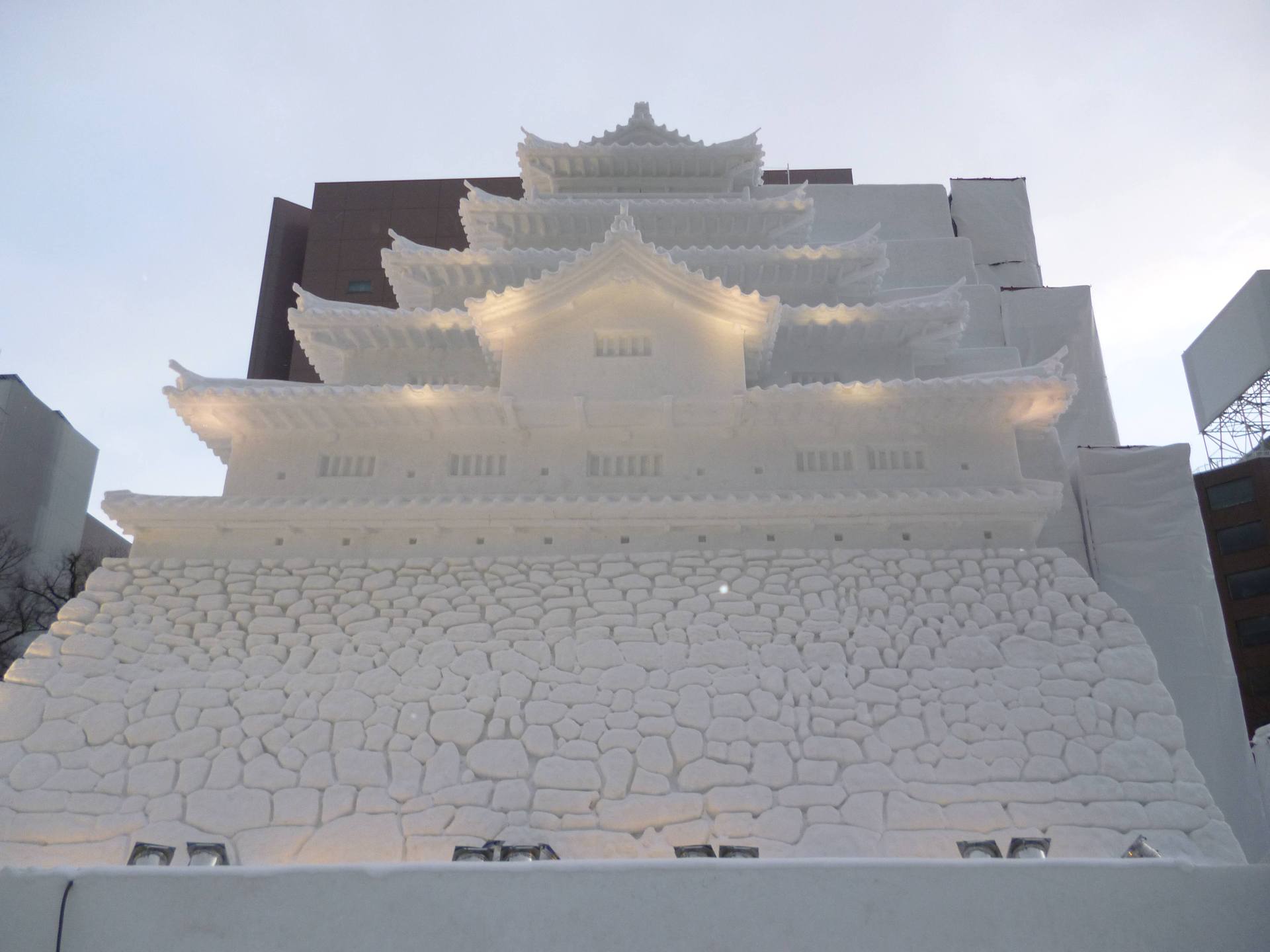 4-Sapporo yuki matsuri Aizuwakamatsu-jō