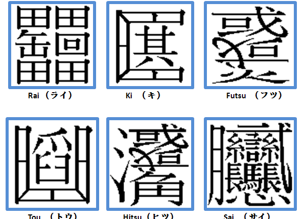 Los kanjis más extraños KANJISEXTRA;OS001