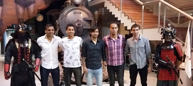 El Mundial de Clubes en Japón: los samurais de River Samurais de River (1) center part