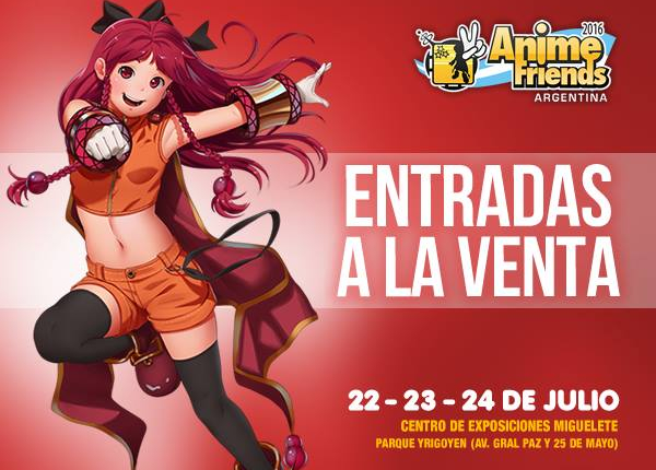 Póster del Anime Friends. Foto: Yamato Argentina