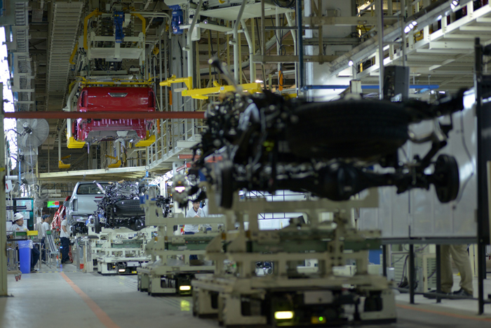 Toyota Argentina: Centro de Visitas y planta industrial de Zárate LineaTASA3 chica